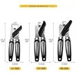 Professional 3 In 1 Multifunctional Manual Bottle Can Opener | https://www.bestnamebadges.com
