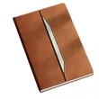 A5 Executive Faux Leather Notebook Corporate Customized | https://www.bestnamebadges.com