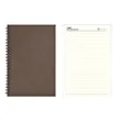 Customized Business Simple Kraft Paper Diary Coil Notebook | https://www.bestnamebadges.com