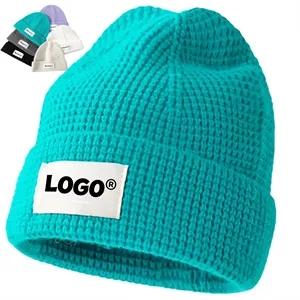 Custom Fashion Knitted Beanie Wool Hat For The Season
