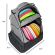 Durable Large Capacity Disc Golf Backpack Sports Bag | https://www.bestnamebadges.com