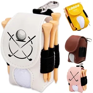 Outdoor Portable Waist Hanging Golf Small Ball Bag