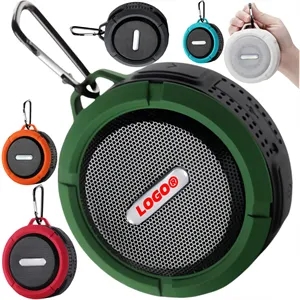 Mini Waterproof Bluetooth Speaker Bathroom Suction Cup