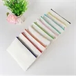 Customizable Blank Canvas Cosmetic Zipper Bag Pencil Case | https://www.bestnamebadges.com