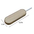 Bamboo Multifunctional Usb Hub Conversion Head Port Splitter | https://www.bestnamebadges.com
