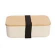Generic Design Bento Box Bamboo Cover Eco Friendly Material | https://www.bestnamebadges.com