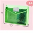 Waterproof Transparent  Mesh Zipper Data Storage Bag | https://www.bestnamebadges.com
