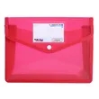 Waterproof Transparent  Mesh Zipper Data Storage Bag | https://www.bestnamebadges.com
