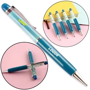Ocean Series Oil Filled DIY Rotating Metal Ballpoint Pen