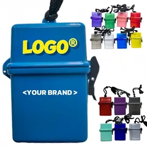 Waterproof Hanging Ring Cigarette Business Card Cases