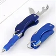 Custom 5 in 1 Folding Multifunctional Tool Ballpoint Pen | https://www.bestnamebadges.com