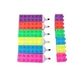 Customizable Building Bricks Stacking Magic Highlighter Pen | https://www.bestnamebadges.com