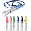 Custom Multifunctional Flashlight Pen With Hanging Rope | https://www.bestnamebadges.com