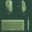 Wireless Keyboard Mouse Combo Portable Home Office | https://www.bestnamebadges.com