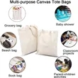 Large Recycled Canvas Satchel Tote Bag Cotto Shopping | https://www.bestnamebadges.com