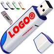 8GB Custom Portable Kechain Flash Drive | https://www.bestnamebadges.com