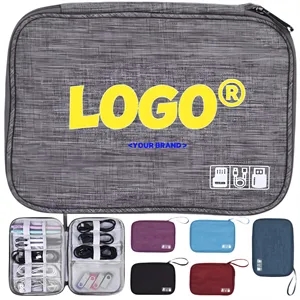 Fashion Electronic Cable Organizer Bag Travel Case