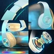 Bluetooth Headphones Wireless Over Ear Stereo LED Lights | https://www.bestnamebadges.com