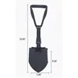 Multifunctional Engineer Shovel Folding Portable Rescue | https://www.bestnamebadges.com