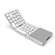 Wireless Foldable Rechargeable Keyboard With Touchpad | https://www.bestnamebadges.com