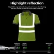 Reflective Safety T-Shirt Quick Drying Engineering | https://www.bestnamebadges.com