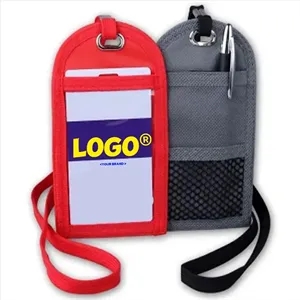 Custom Logo Print Conference Trade Show ID Card Badge Holder