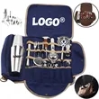 Portable Bar Tools Bartender Travel Storage Bag Shaker Set | https://www.bestnamebadges.com