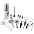 Portable Bar Tools Bartender Travel Storage Bag Shaker Set | https://www.bestnamebadges.com