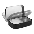 Mini Portable Metal Rectangular Storage Hinged Tins Boxes | https://www.bestnamebadges.com