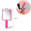 Custom Multi-colored Handheld Cosmetic Mirror | https://www.bestnamebadges.com