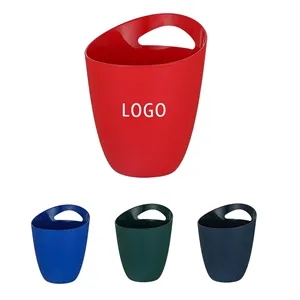 Custom 3L Plastic Ice Bucket Beer Wine Cooler Holder