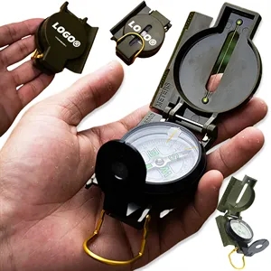 Flip Top Multifunctional Marching Lensatic Compass