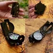 Flip Top Multifunctional Marching Lensatic Compass | https://www.bestnamebadges.com