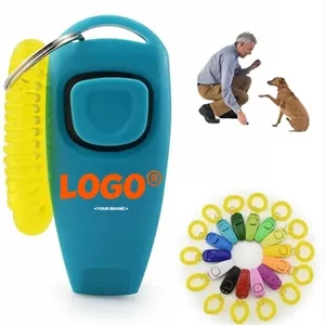 Pet Dog Training Clicker Portable With Wrist Strap