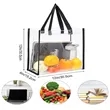 Custom Transparent PVC Tote Bag | https://www.bestnamebadges.com