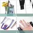Custom Transparent PVC Tote Bag | https://www.bestnamebadges.com