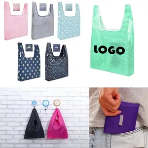 Custom Polyester Folding Grocery Tote