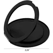 Rotatable Magnetic Frosted Ring Holder Compact Lightweight | https://www.bestnamebadges.com