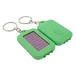 Mini Solar Rechargeable Strong Led Flashlight Keychain | https://www.bestnamebadges.com