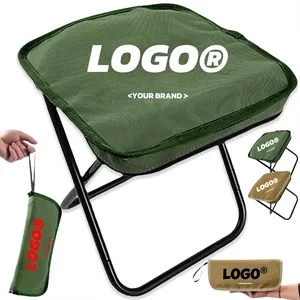 Customizable Portable Foldable Camp Fishing Chair 