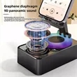 4 In 1 Power Bank Mobile Phone Holder Bluetooth Speaker | https://www.bestnamebadges.com