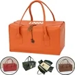 Custom Gift PU Leather Bag With Large Capacity In Stock | https://www.bestnamebadges.com
