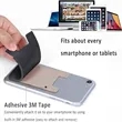 With Ring Stand Stick On Cell Phone Slim Leather Wallet | https://www.bestnamebadges.com