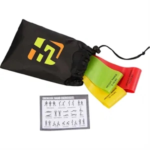 3-Piece Resistance Band Set | https://www.bestnamebadges.com