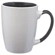 12 oz Two-Tone Coffee Mug w/ Custom Imprint | https://www.bestnamebadges.com