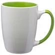 12 oz Two-Tone Coffee Mug w/ Custom Imprint | https://www.bestnamebadges.com