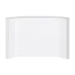 Freestanding Horizontal Curved Award Frame | https://www.bestnamebadges.com