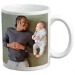 11 oz. Full Color Glossy Custom Photo Ceramic Mugs | https://www.bestnamebadges.com