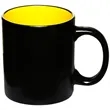 Two-Tone Coffee Mug w/ Custom Imprint | https://www.bestnamebadges.com