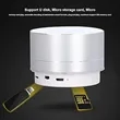 Mini Bluetooth LED Speaker U Disk Can Be Inserted Subwoofer | https://www.bestnamebadges.com